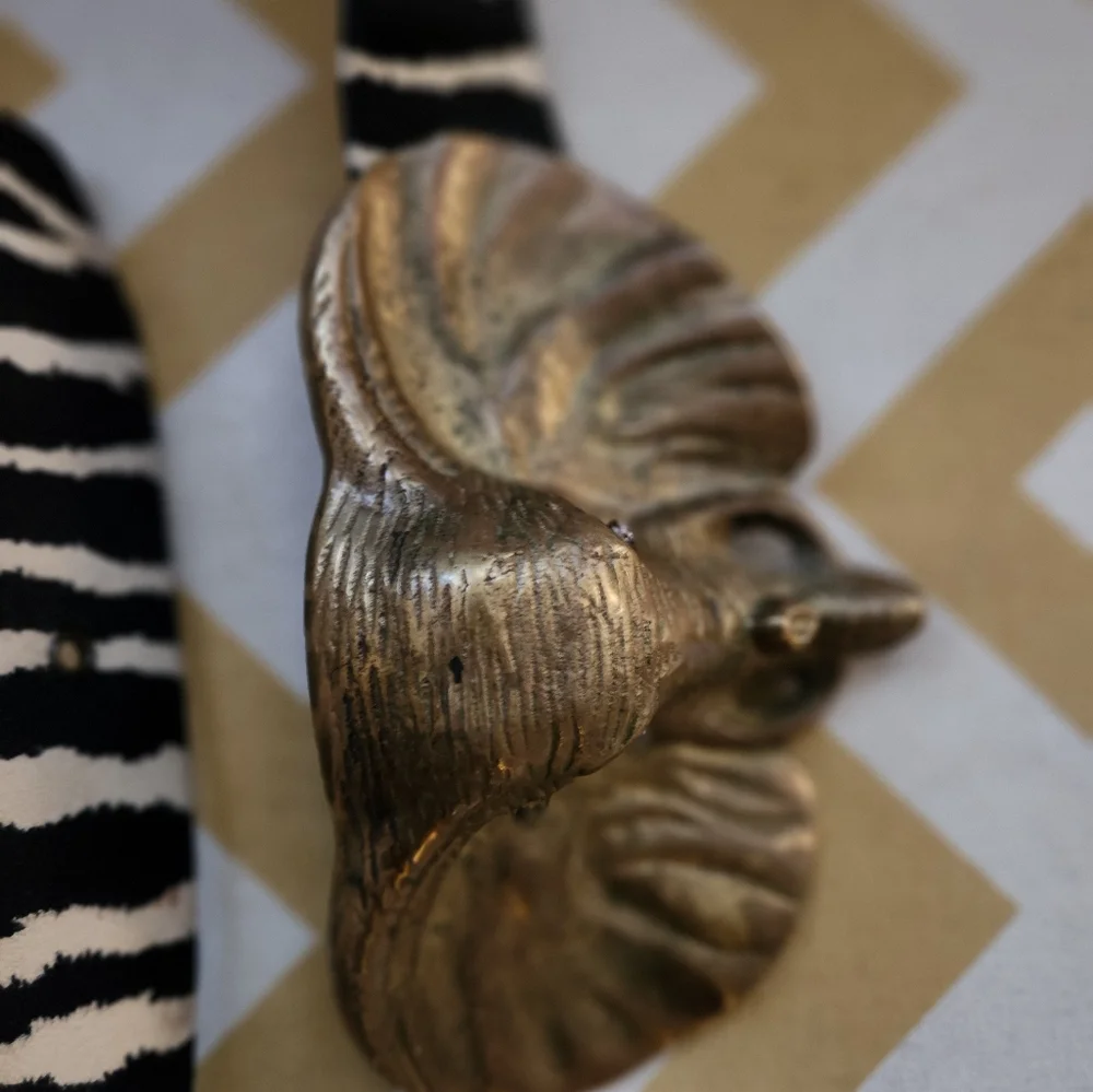 Vintage brass elephant belt and buckle - Picture 5 of 8